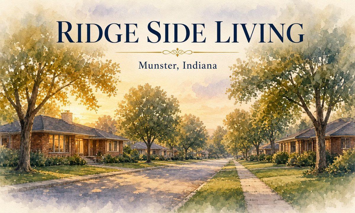 Living in Munster Indiana — Ridge Side Living, Ridge Road and Calumet Avenue
